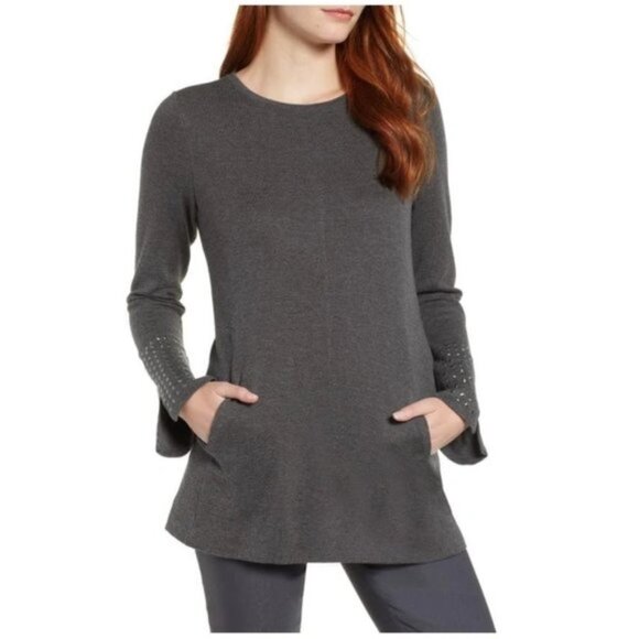 NIC+ZOE GROMMET CUFF TOP - Picture 4 of 8